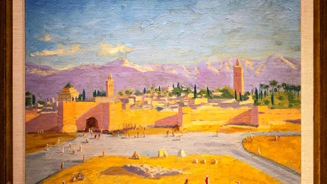 Angelina Jolie și-a vândut tabloul de Winston Churchill la un preț record