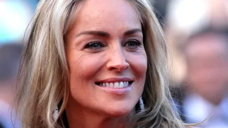 Sharon Stone, fără machiaj!