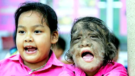 Cea mai paroasa fetita din lume!