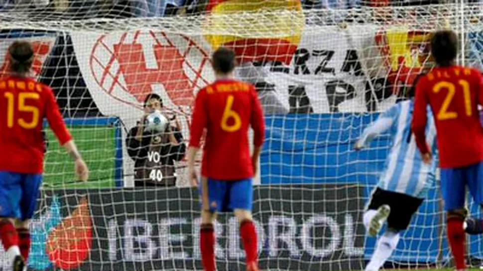 Spania si Argentina au facut spectacol la Madrid! (Video)