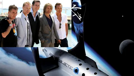 Spandau Ballet, prima trupa care performeaza in spatiu