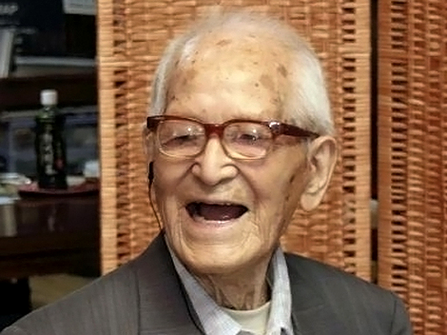 Jiroemon Kimura e japonezul care are 113 ani, dar vrea sa ajunga la 120!