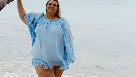 Are 120 de kilograme şi este singurul manechin plus size din România:“Mi-am luat bărbat ca să…”- FOTO