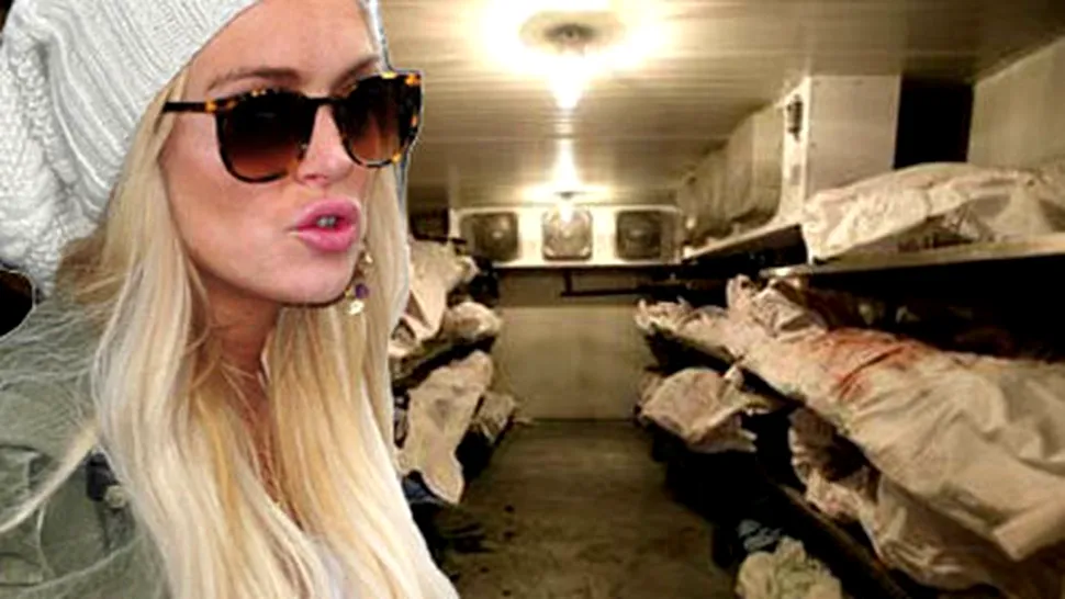 Lindsay Lohan, femeie de serviciu la morga