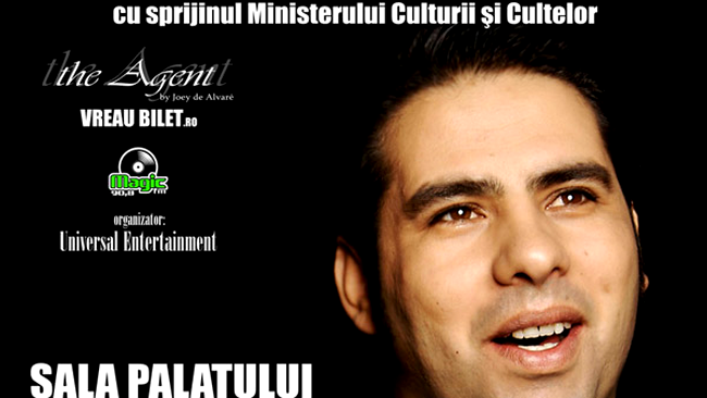 Afisul concertului