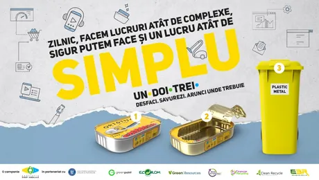 Peste trei milioane de oameni expuși campaniei Un’ Doi Trei, desfășurată de Asociația OIREP Ambalaje în parteneriat cu Ministerul Mediului, Apelor și Pădurilor