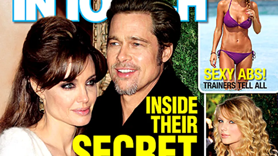 Angelina Jolie si Brad Pitt s-au casatorit in secret?!
