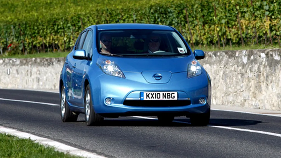 Nissan Leaf, prima masina complet electrica cu cinci stele la testele NCAP