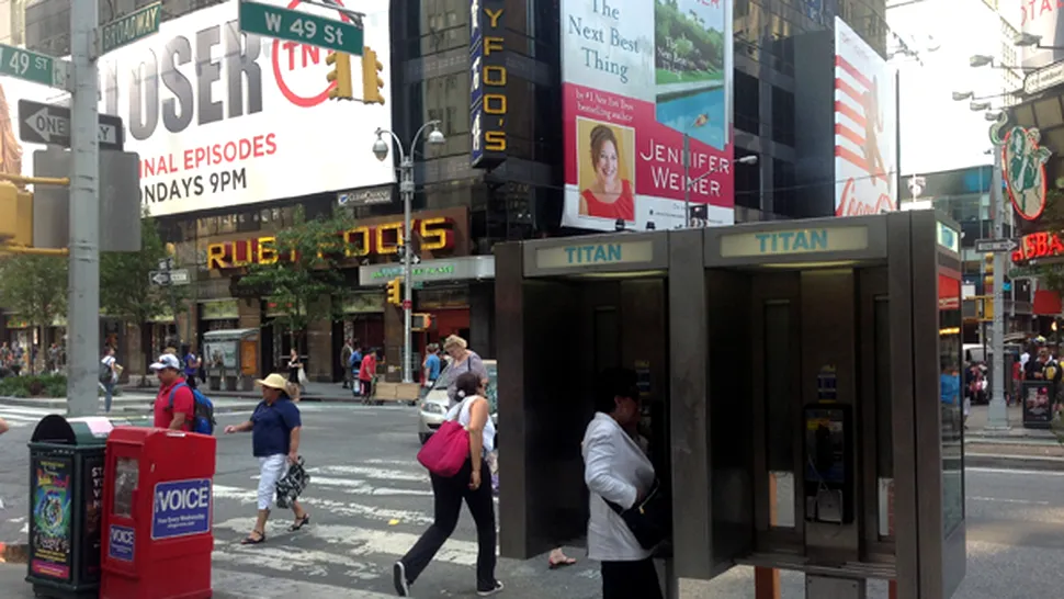 În New York, cabinele telefonice se transformă în hotspot-uri WiFi