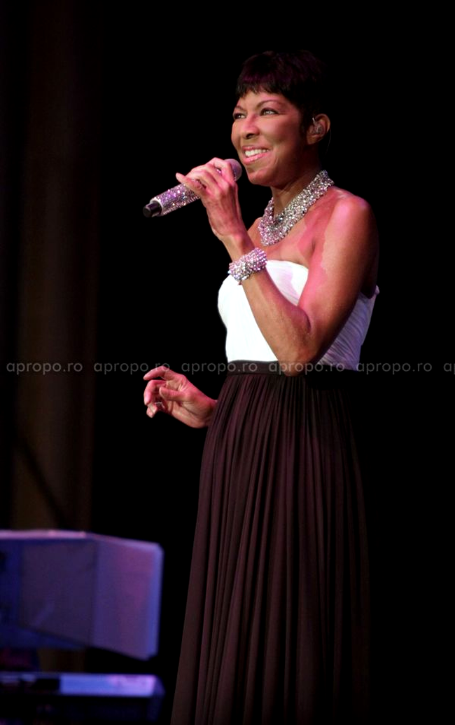 Natalie Cole in concert la Bucuresti