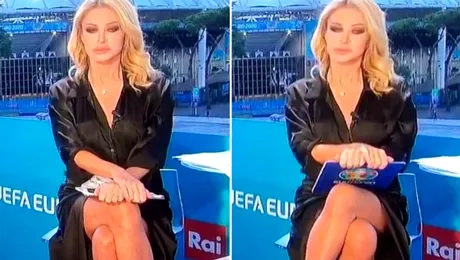 O vedetă TV neagă că ar fi recreat, în direct, „momentul Basic Instinct”: „S-a întâmplat dar nu este nimic serios”