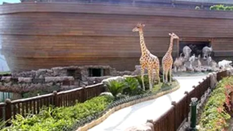 Arca lui Noe a fost reconstruita in marime naturala