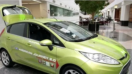 AJ, primul Ford Fiesta care scrie pe Twitter