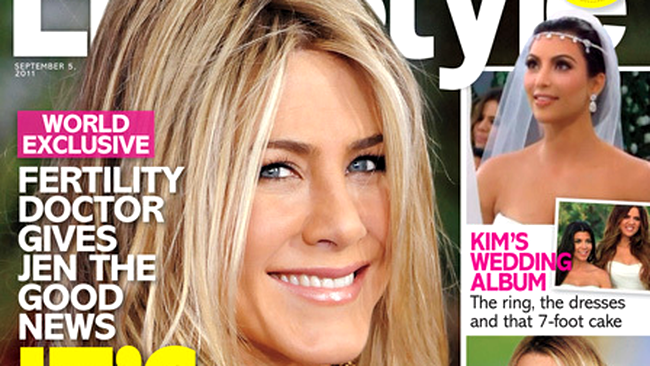 Jennifer Aniston coperta L&S