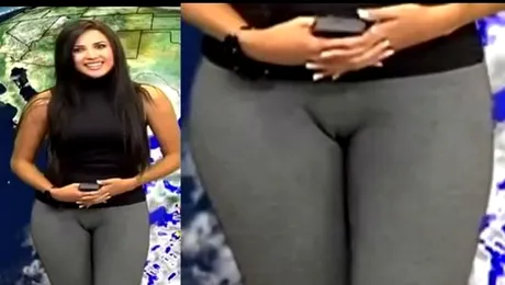 Cod roşu de voluptate! Prezentatoarea meteo care îţi arată propriile „zone montane”!