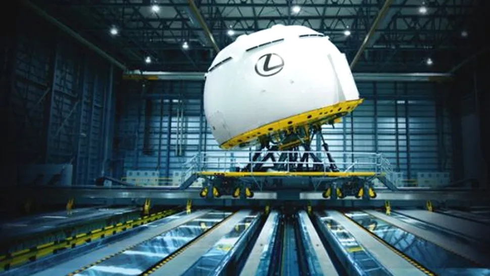 Lexus a construit cel mai complex simulator auto din lume! (Video)