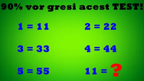 Testul pe care cei mai mulţi dintre noi îl greşesc! Tu ştii răspunsul corect?