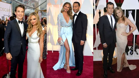 Cele mai elegante cupluri de pe covorul roşu la OSCAR 2015