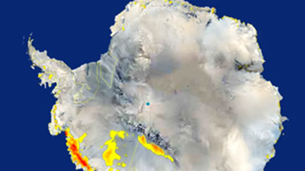 Un vulcan stins a fost descoperit sub Antarctica