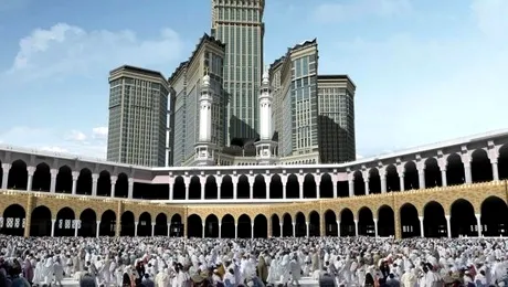 Cel mai mare ceas din lume, construit la Mecca (Poze)