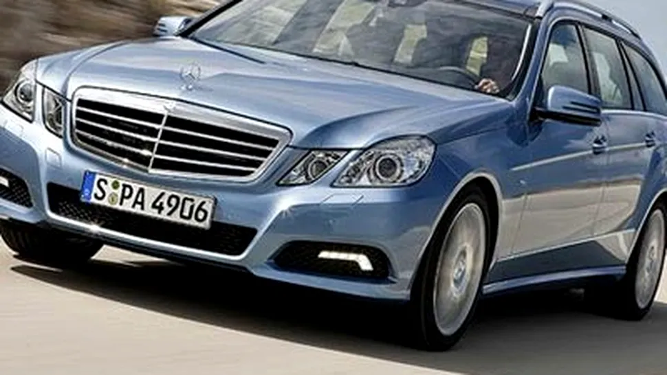 Iata cum arata noua versiune a Mercedes E-Class Break (Poze)