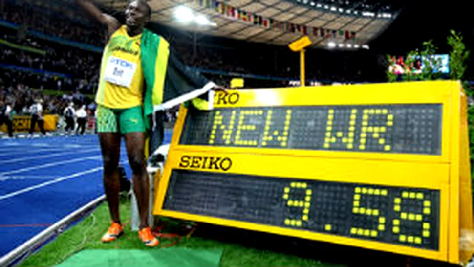 Usain Bolt, nou record mondial