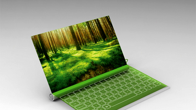 Plantbook, laptopul ecologic care functioneaza la fel ca bambusul