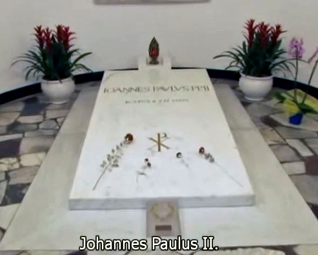mormant Papa Ioan Paul al-II-lea