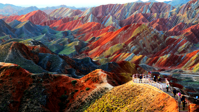 Zhangye Danxia, â€‹â€‹Gansu