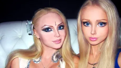 Femeia-Barbie are și o „soră” (Poze)