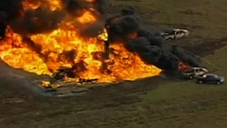Un orășel din Texas a fost evacuat în urma exploziei unui gazoduct