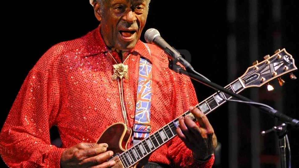 Chuck Berry a lesinat in timpul unui concert