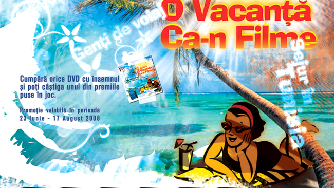 Afisul campaniei Vacanta ca-n filme