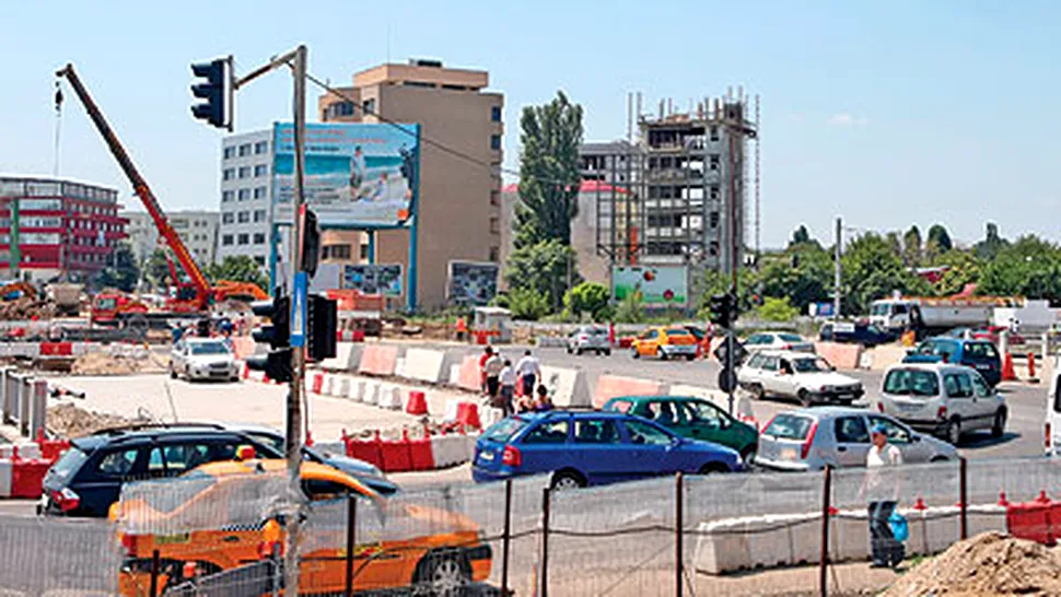 Noi restrictii rutiere in zona Pasajului Basarab