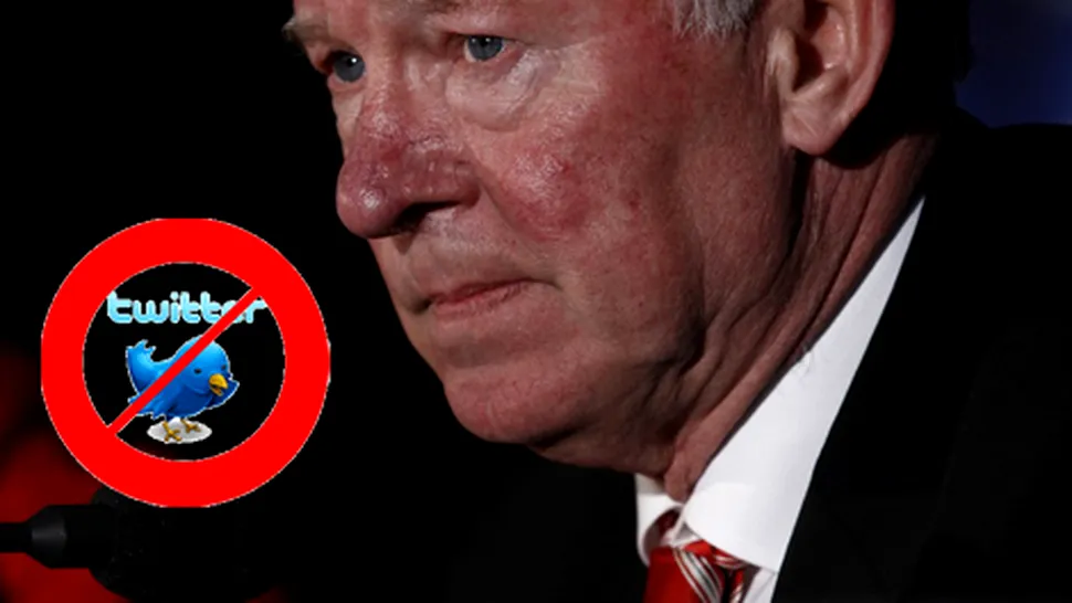 Ferguson le interzice jucatorilor lui Manchester United sa mai stea pe twitter