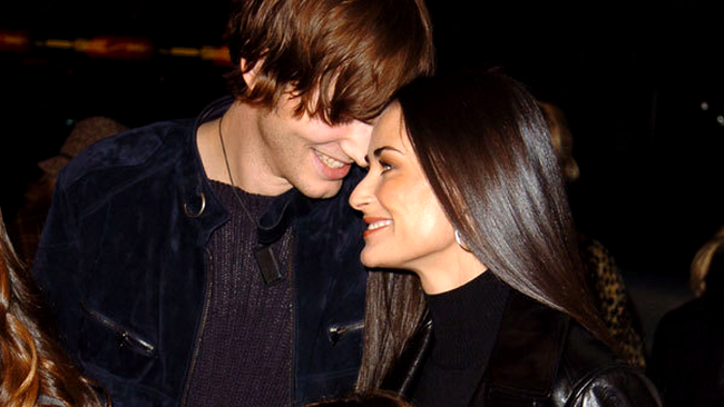 Demi Moore - Ashton Kutcher in 2003