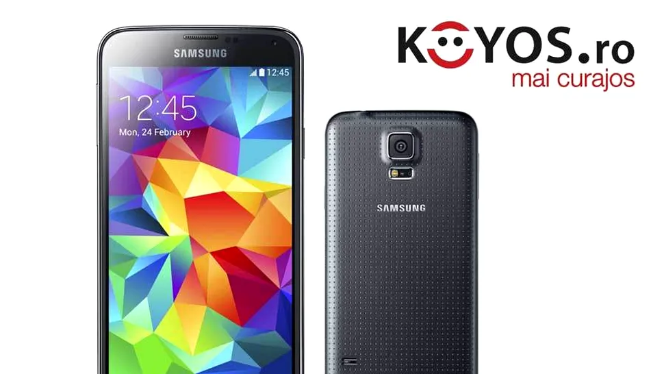 (P) Koyos are in stoc Samsung Galaxy S5, varianta cu 16GB LTE la un super pret