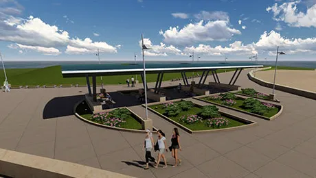 Falezele din Mangalia și Saturn, reamenajate cu bani europeni