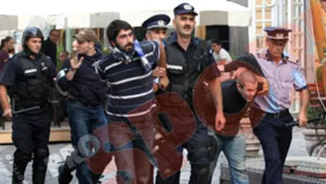 Fanii croati s-au luat la bataie cu cei ai lui Poli in centrul Timisoarei