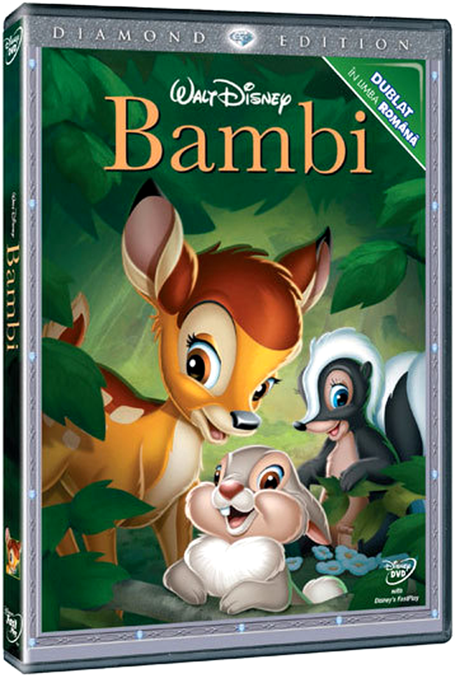 "Bambi", in premiera, pe DVD