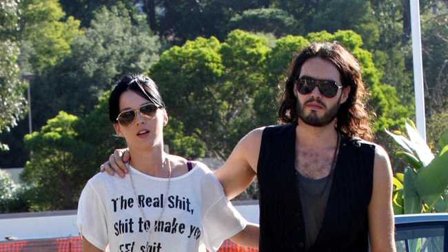 Katy Perry si Russell Brand