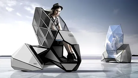 Audi E/0 sau ce vor conduce femeile peste cativa ani (Poze)