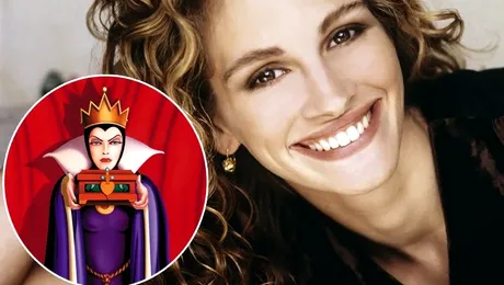 Julia Roberts, Regina Rea in filmul „Alba-ca-Zapada”