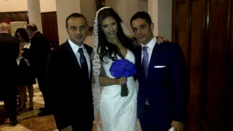 Antonia s-a casatorit cu italianul Vincenzo Castellano (Poze)