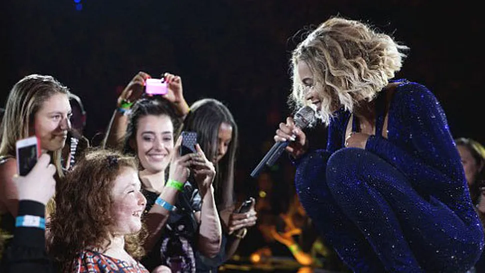 Beyonce, duet înduioșător cu o adolescentă oarbă (Video)