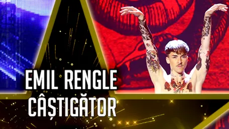 Emil Rengle a anunţat ce va face cu banii primiţi la „Românii au talent”. Premiu de 120.000 euro