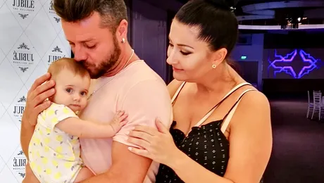 Gabriela Cristea, botez în nuanţe violet