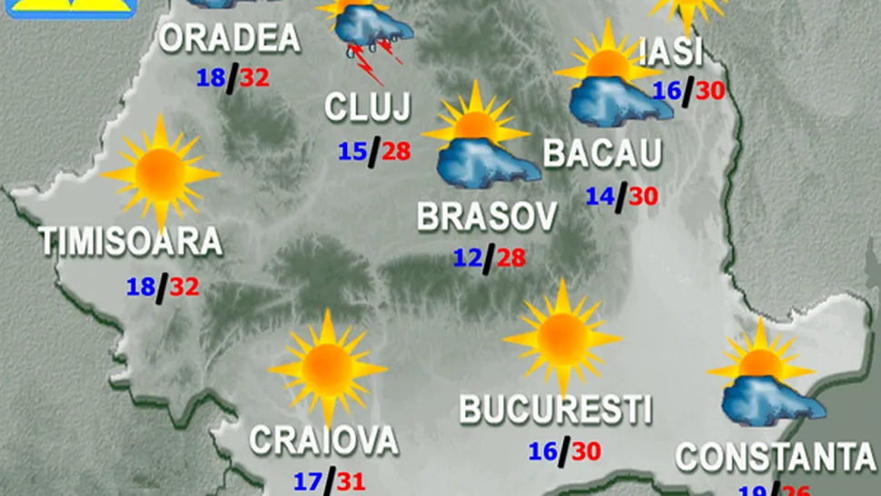 Vremea.Apropo.ro în week-end: În sfârșit, cald și bine