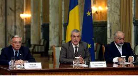 Tariceanu, Isarescu si Vosganian – salvatorii economiei