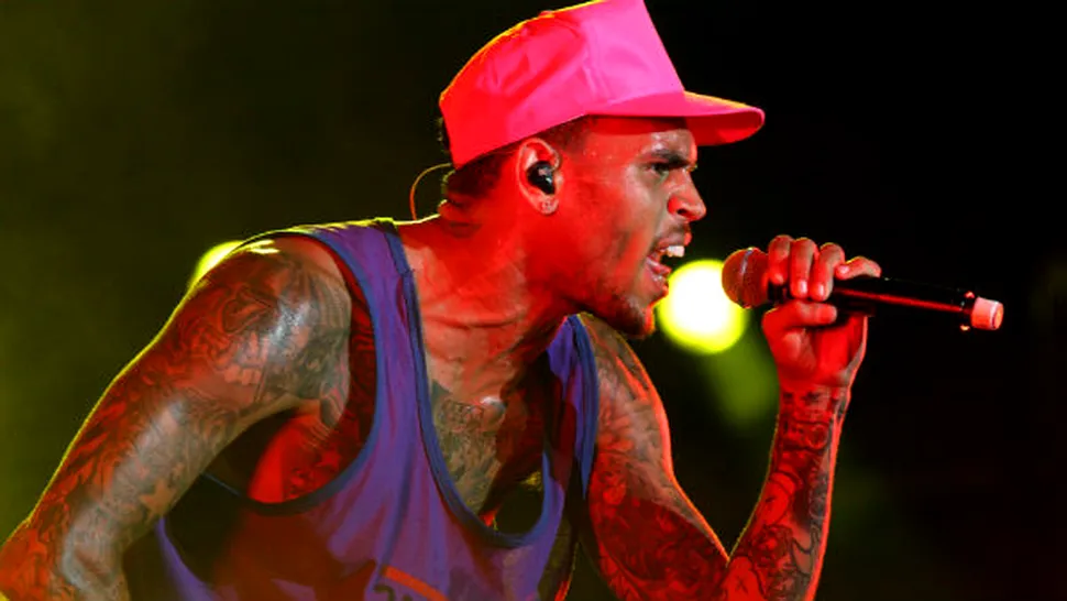 Chris Brown, concert cu împuşcături în SUA